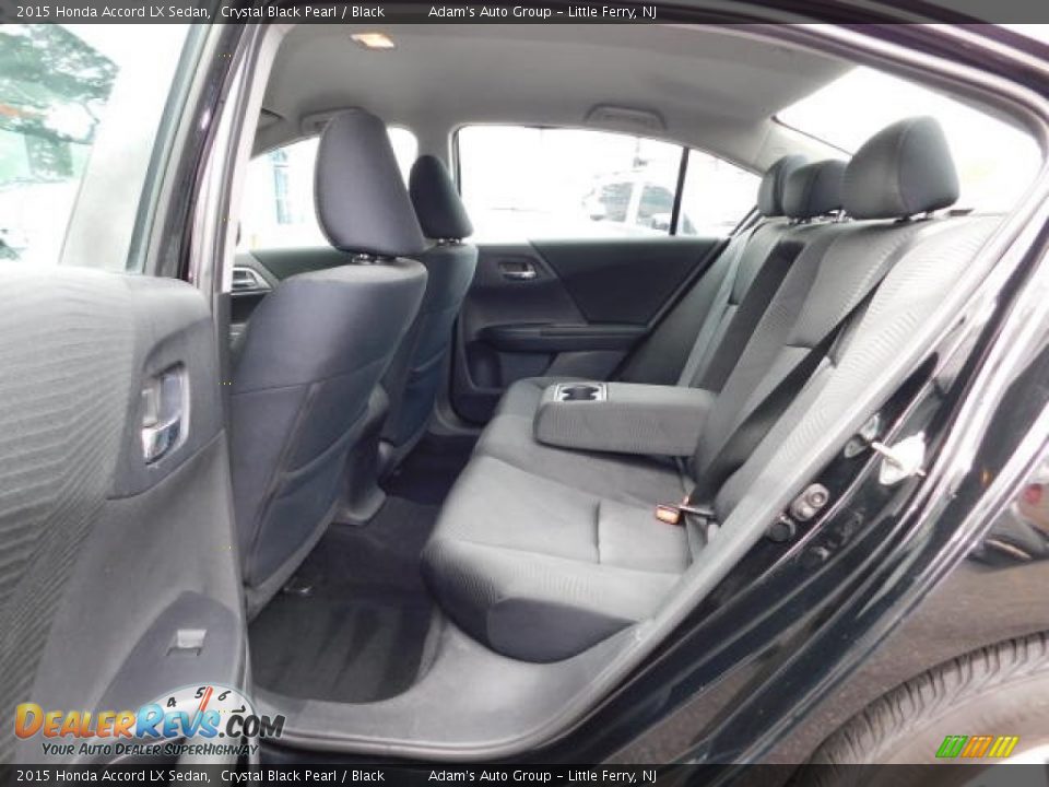 2015 Honda Accord LX Sedan Crystal Black Pearl / Black Photo #31