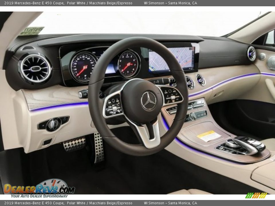 Dashboard of 2019 Mercedes-Benz E 450 Coupe Photo #4