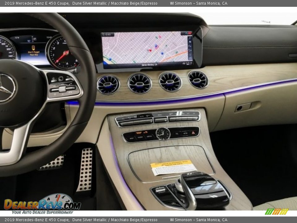 Controls of 2019 Mercedes-Benz E 450 Coupe Photo #5