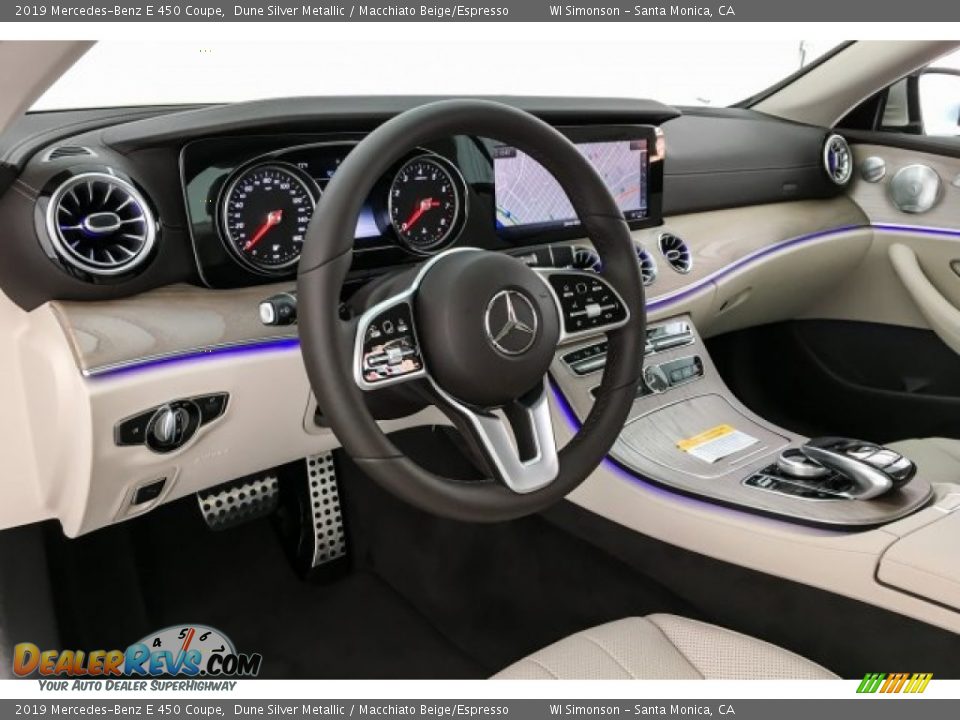 Dashboard of 2019 Mercedes-Benz E 450 Coupe Photo #6