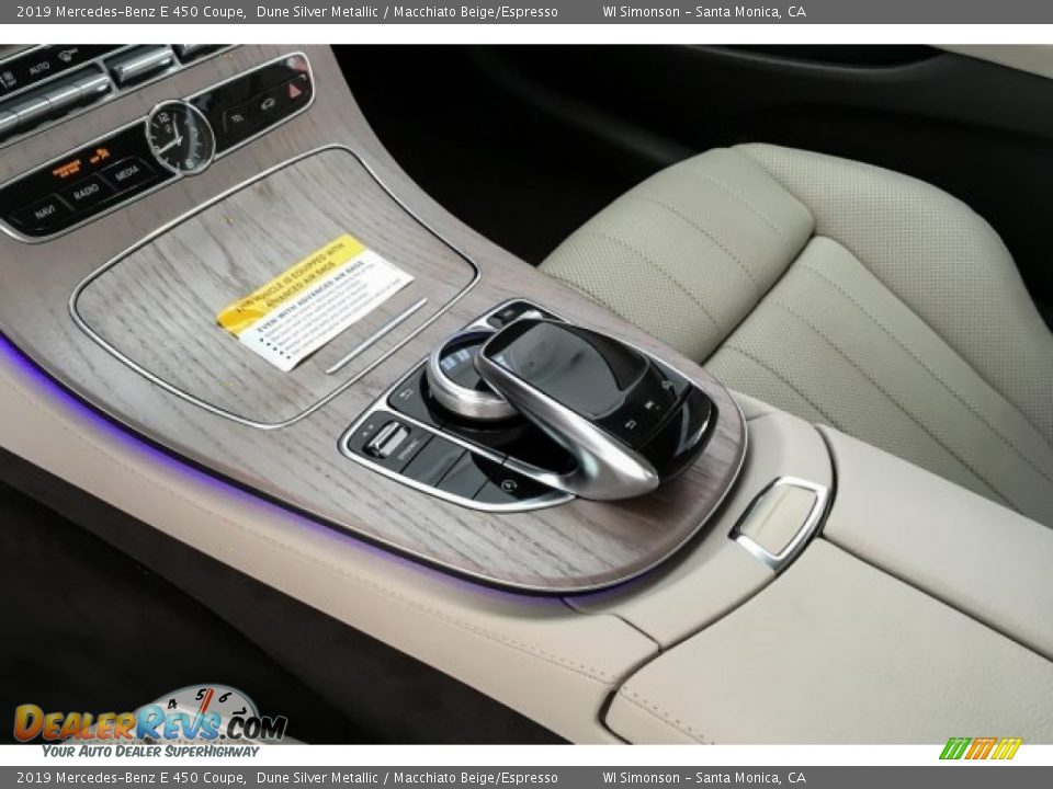 Controls of 2019 Mercedes-Benz E 450 Coupe Photo #7