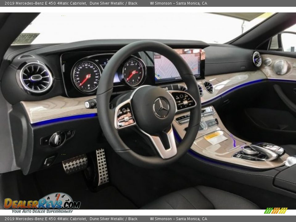 Dashboard of 2019 Mercedes-Benz E 450 4Matic Cabriolet Photo #4