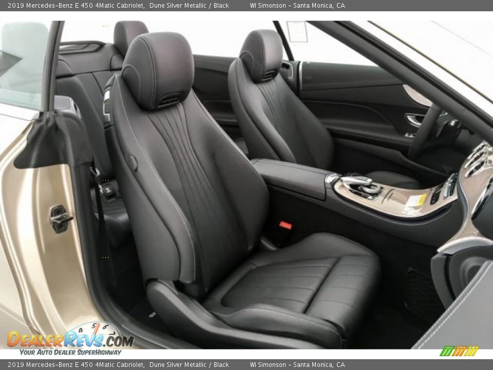 Black Interior - 2019 Mercedes-Benz E 450 4Matic Cabriolet Photo #5