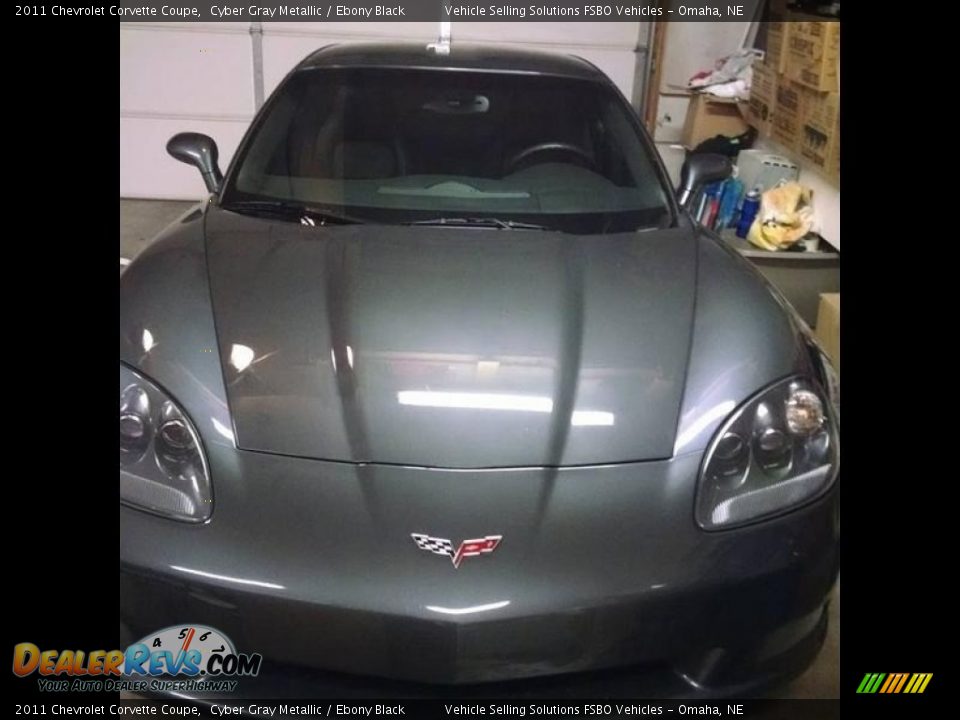 2011 Chevrolet Corvette Coupe Cyber Gray Metallic / Ebony Black Photo #4