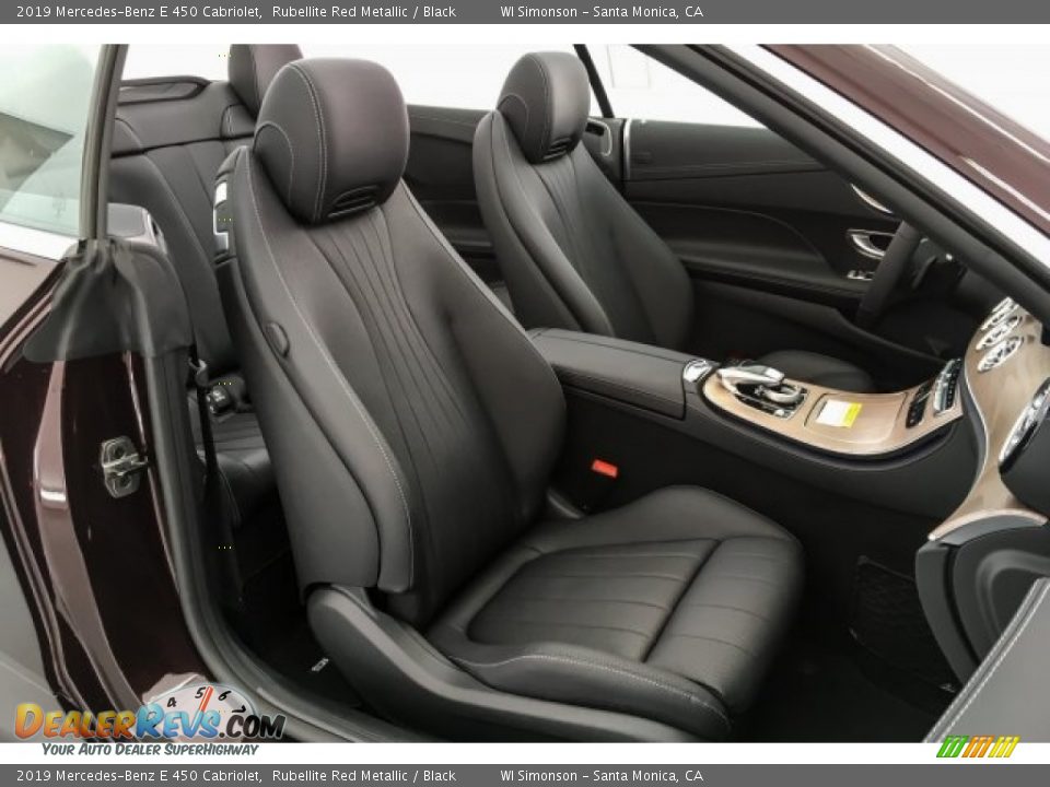 Front Seat of 2019 Mercedes-Benz E 450 Cabriolet Photo #5