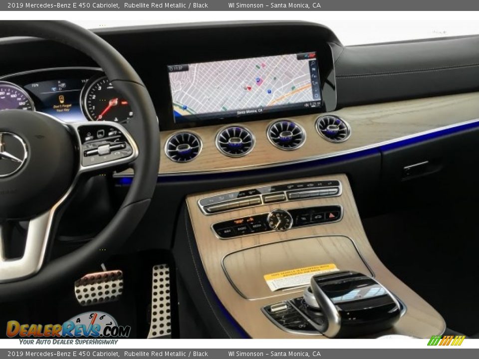 Dashboard of 2019 Mercedes-Benz E 450 Cabriolet Photo #6