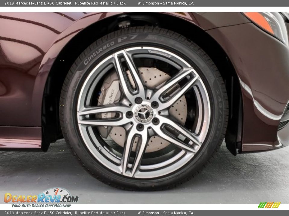 2019 Mercedes-Benz E 450 Cabriolet Wheel Photo #10