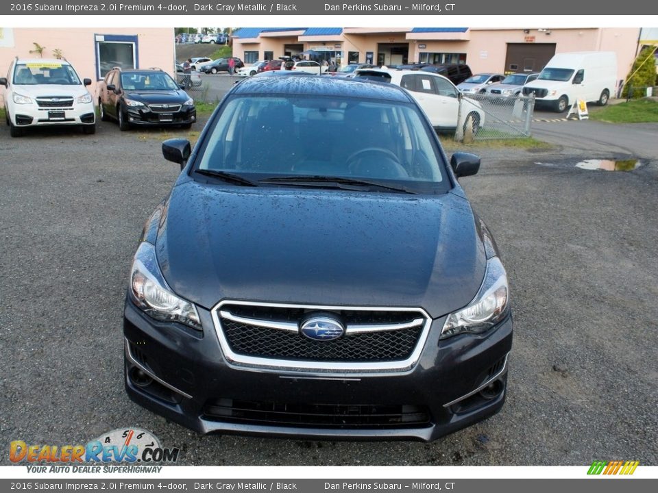 2016 Subaru Impreza 2.0i Premium 4-door Dark Gray Metallic / Black Photo #2