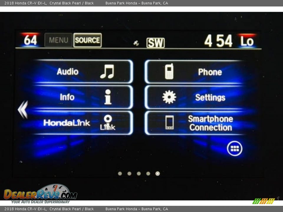 2018 Honda CR-V EX-L Crystal Black Pearl / Black Photo #22