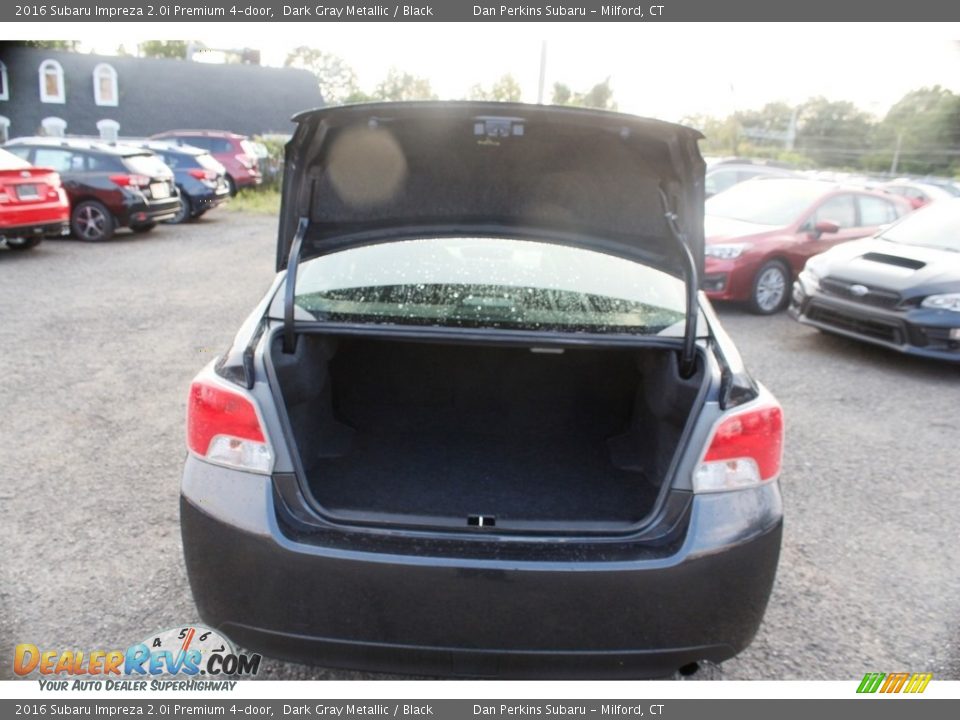 2016 Subaru Impreza 2.0i Premium 4-door Dark Gray Metallic / Black Photo #8