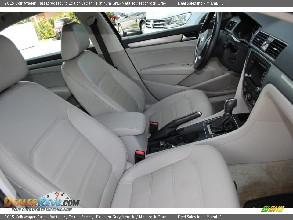 2015 Volkswagen Passat Wolfsburg Edition Sedan Platinum Gray Metallic / Moonrock Gray Photo #18