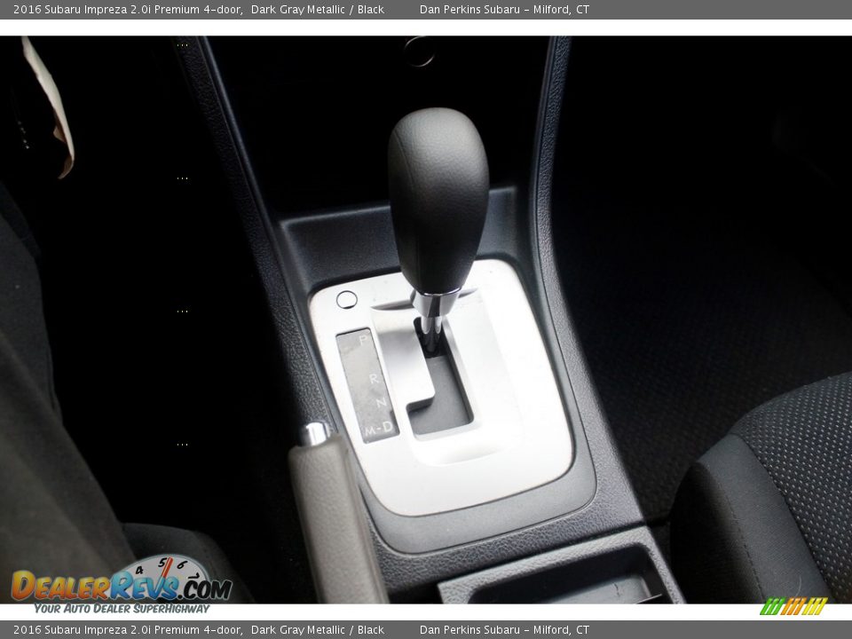 2016 Subaru Impreza 2.0i Premium 4-door Dark Gray Metallic / Black Photo #15