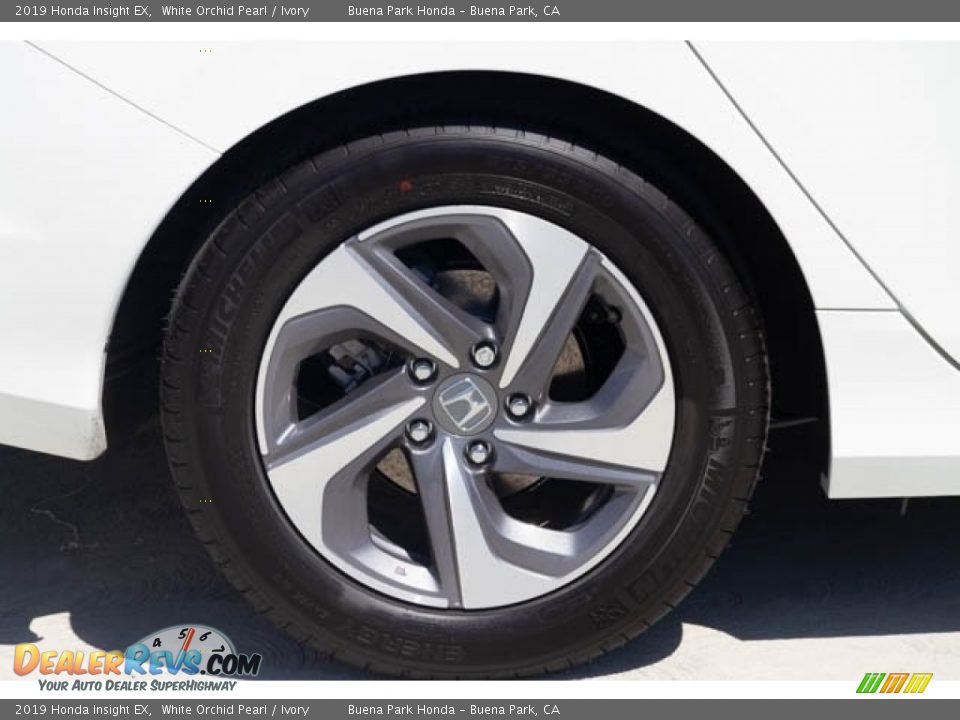 2019 Honda Insight EX White Orchid Pearl / Ivory Photo #11