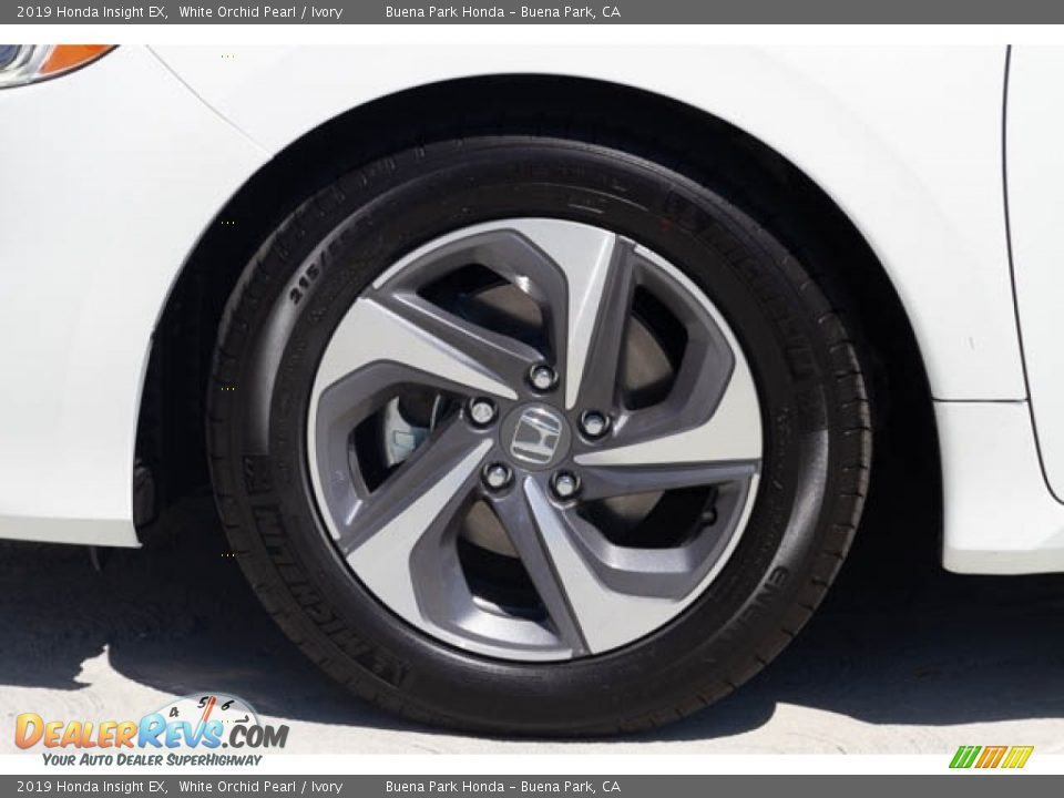 2019 Honda Insight EX White Orchid Pearl / Ivory Photo #13