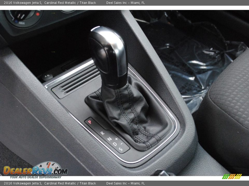 2016 Volkswagen Jetta S Cardinal Red Metallic / Titan Black Photo #15