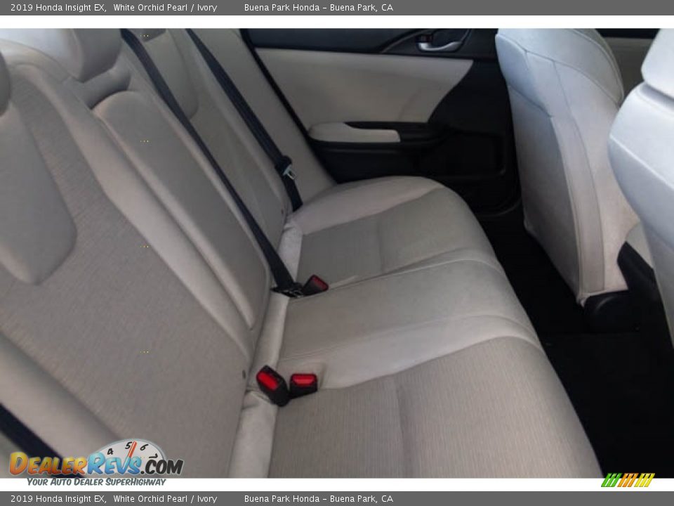 2019 Honda Insight EX White Orchid Pearl / Ivory Photo #29