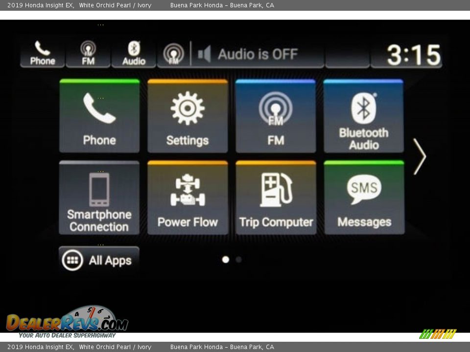 2019 Honda Insight EX White Orchid Pearl / Ivory Photo #33