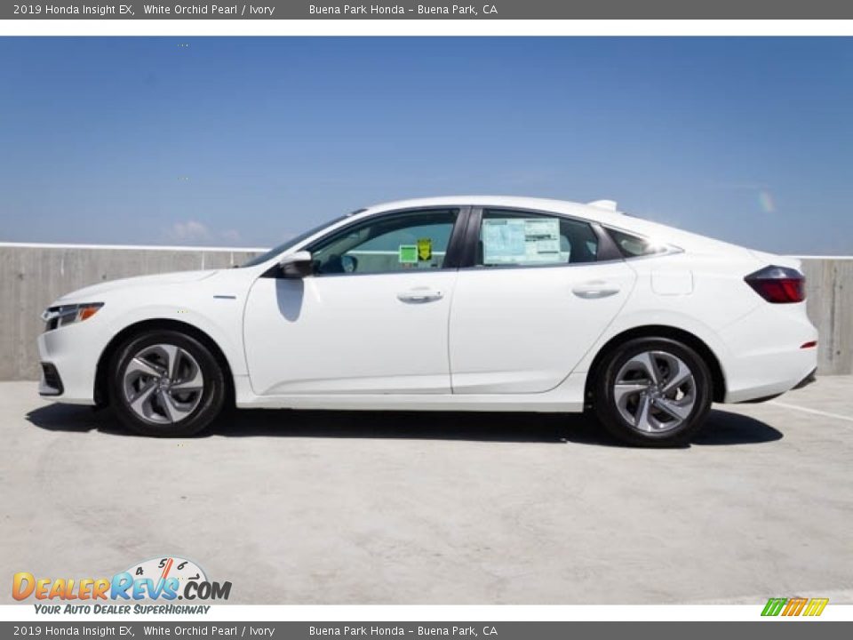 2019 Honda Insight EX White Orchid Pearl / Ivory Photo #5
