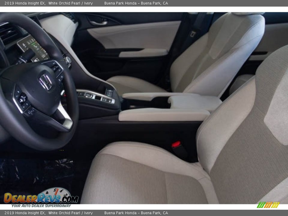2019 Honda Insight EX White Orchid Pearl / Ivory Photo #17