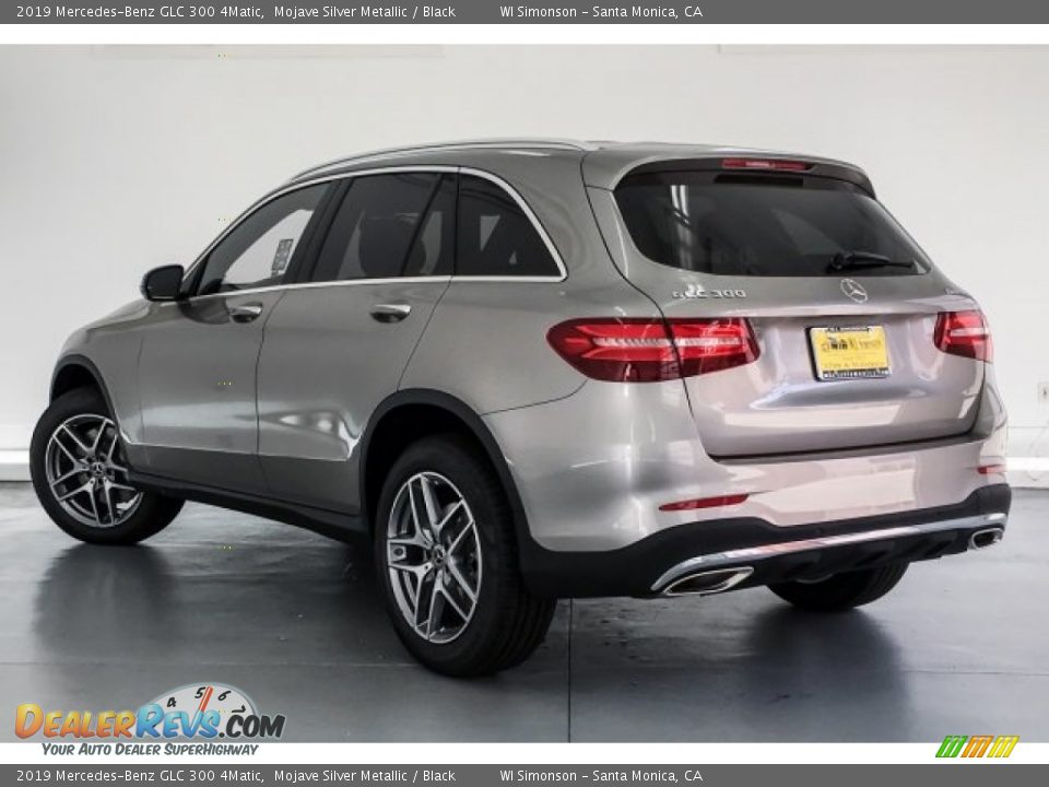 2019 Mercedes-Benz GLC 300 4Matic Mojave Silver Metallic / Black Photo #2