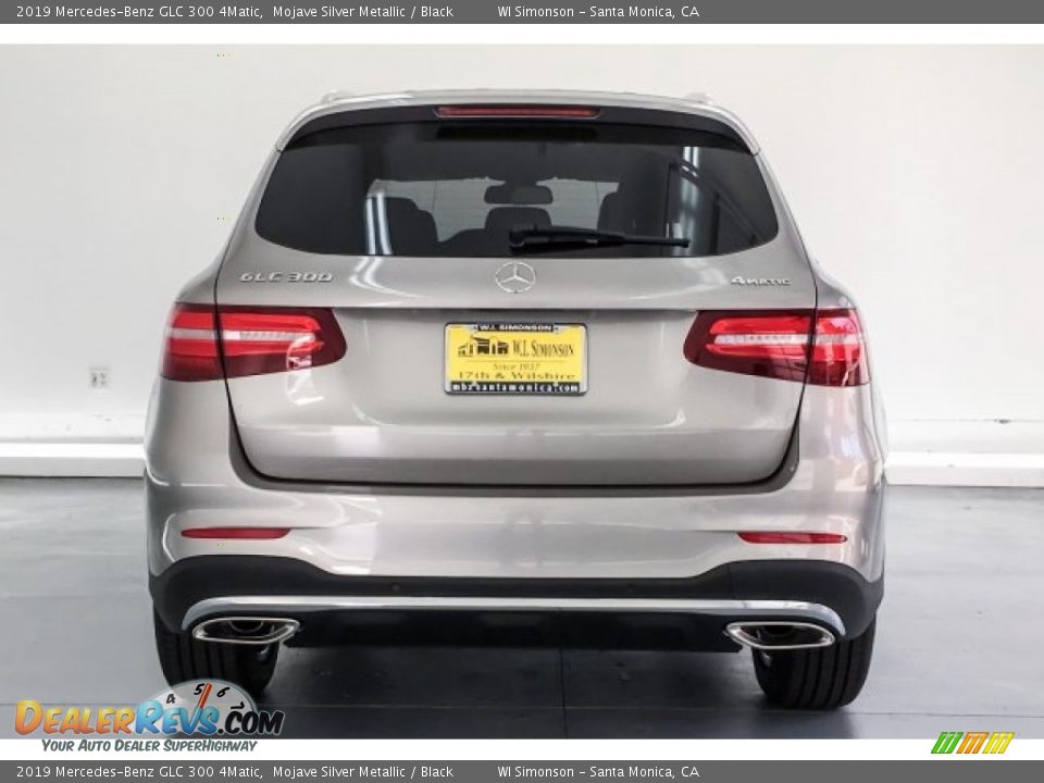 2019 Mercedes-Benz GLC 300 4Matic Mojave Silver Metallic / Black Photo #3