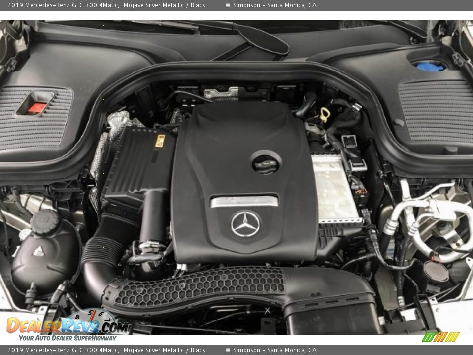 2019 Mercedes-Benz GLC 300 4Matic 2.0 Liter Turbocharged DOHC 16-Valve VVT 4 Cylinder Engine Photo #8