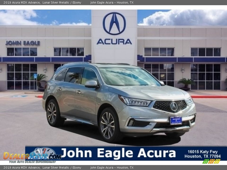 2019 Acura MDX Advance Lunar Silver Metallic / Ebony Photo #1