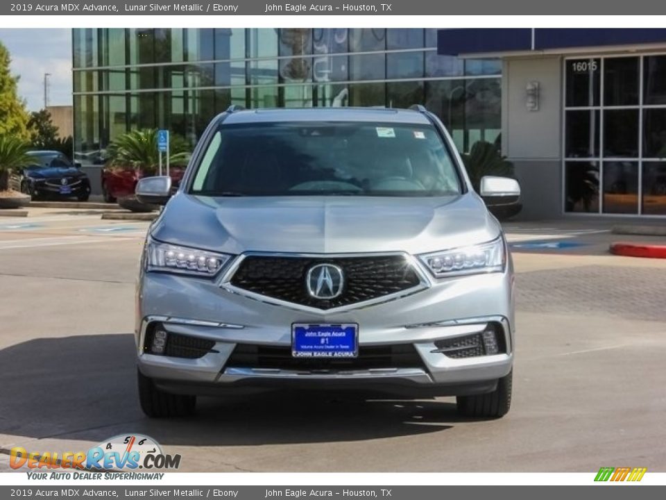 2019 Acura MDX Advance Lunar Silver Metallic / Ebony Photo #2