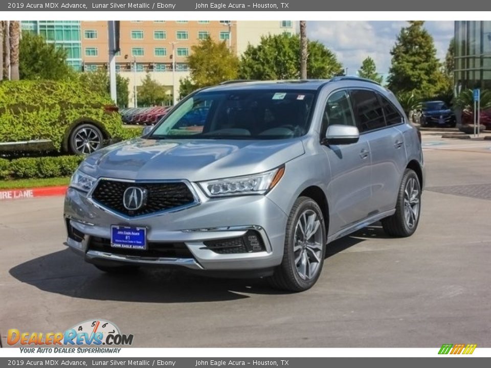 2019 Acura MDX Advance Lunar Silver Metallic / Ebony Photo #3