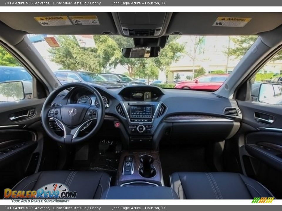 2019 Acura MDX Advance Lunar Silver Metallic / Ebony Photo #9