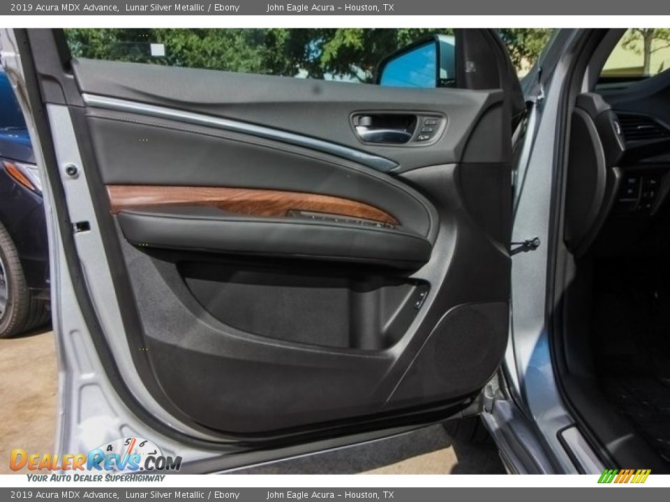 2019 Acura MDX Advance Lunar Silver Metallic / Ebony Photo #15
