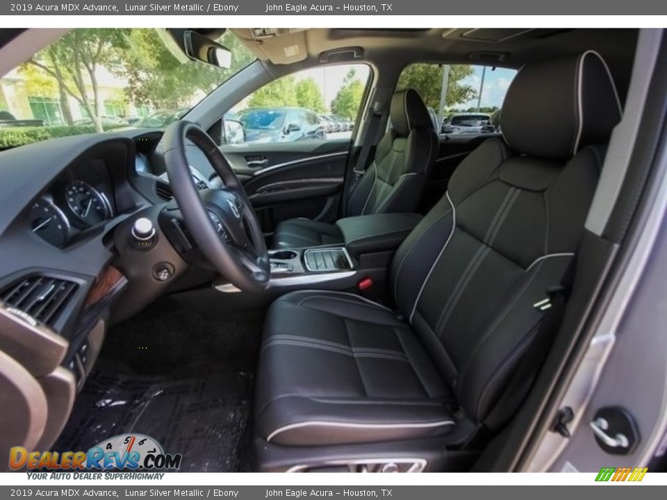 2019 Acura MDX Advance Lunar Silver Metallic / Ebony Photo #16
