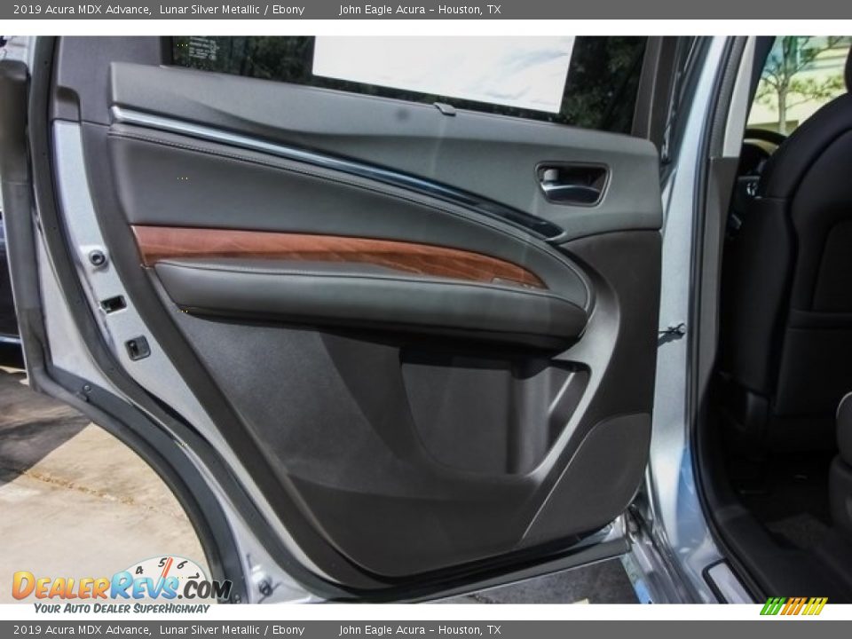 2019 Acura MDX Advance Lunar Silver Metallic / Ebony Photo #17