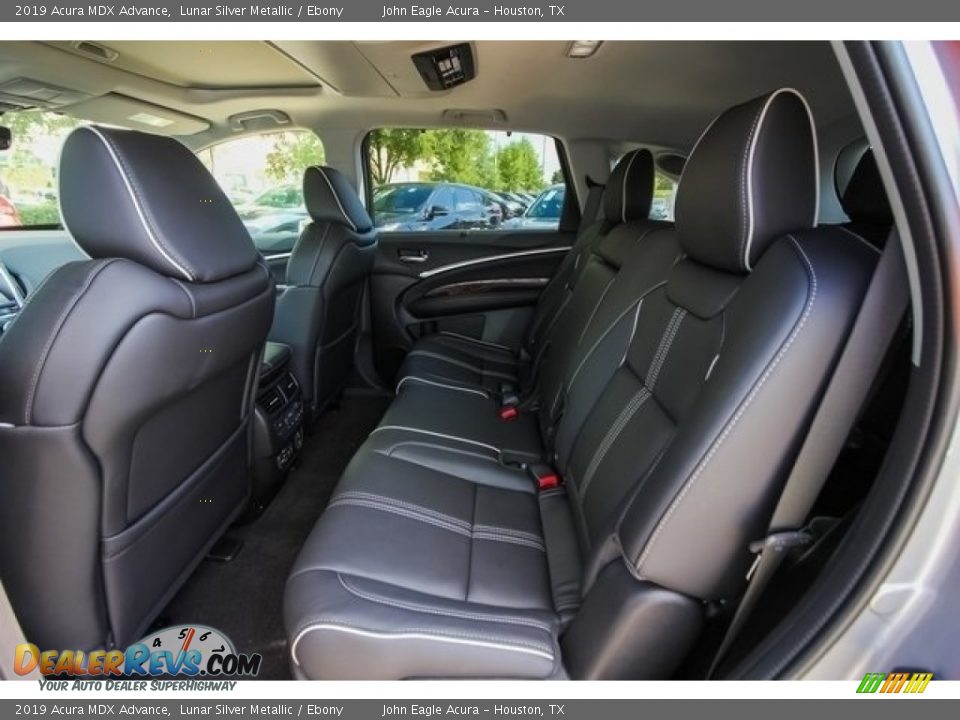 2019 Acura MDX Advance Lunar Silver Metallic / Ebony Photo #18