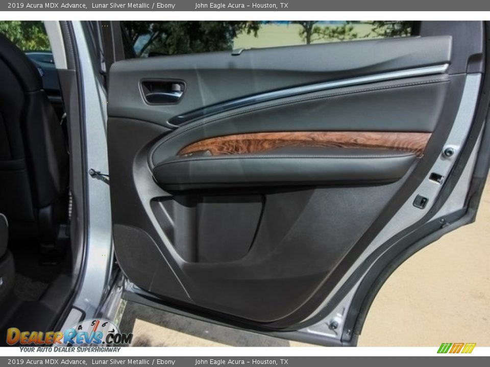 2019 Acura MDX Advance Lunar Silver Metallic / Ebony Photo #22