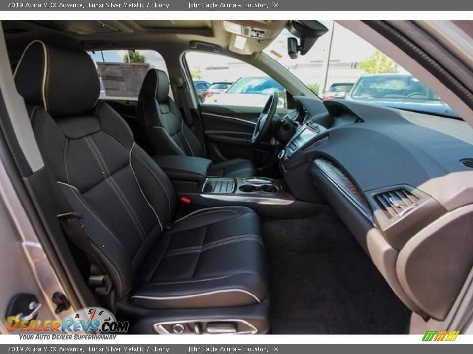 2019 Acura MDX Advance Lunar Silver Metallic / Ebony Photo #25