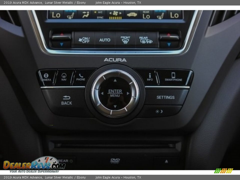 2019 Acura MDX Advance Lunar Silver Metallic / Ebony Photo #31