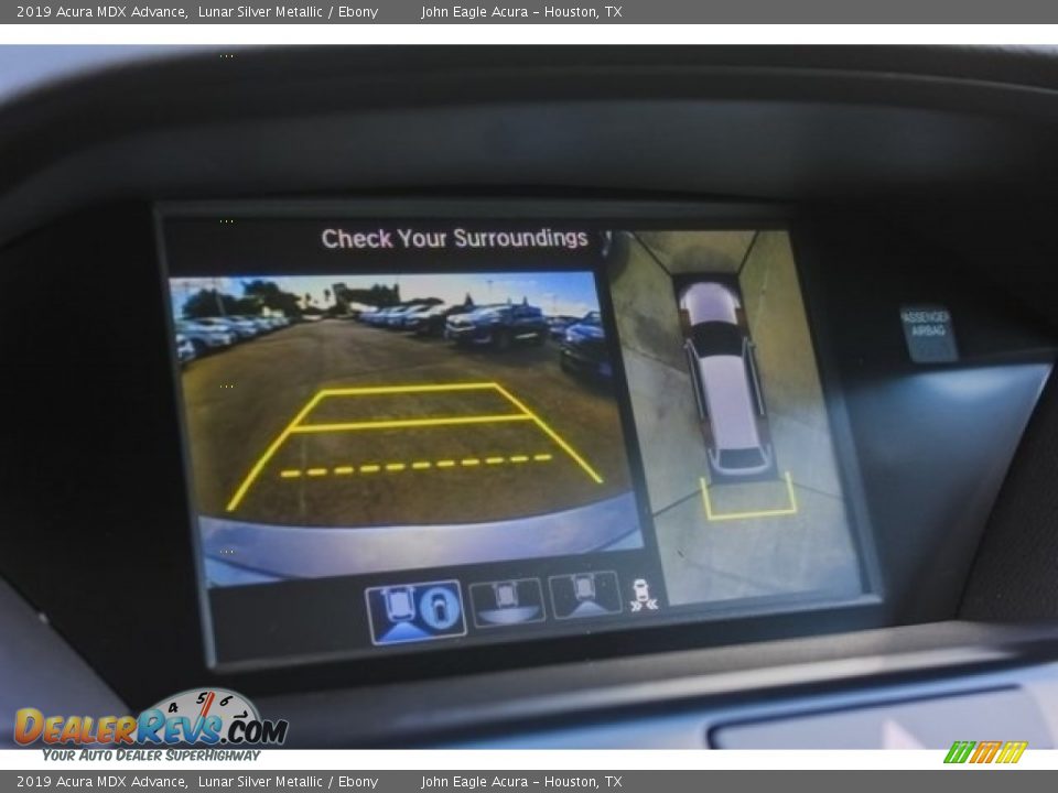 2019 Acura MDX Advance Lunar Silver Metallic / Ebony Photo #36