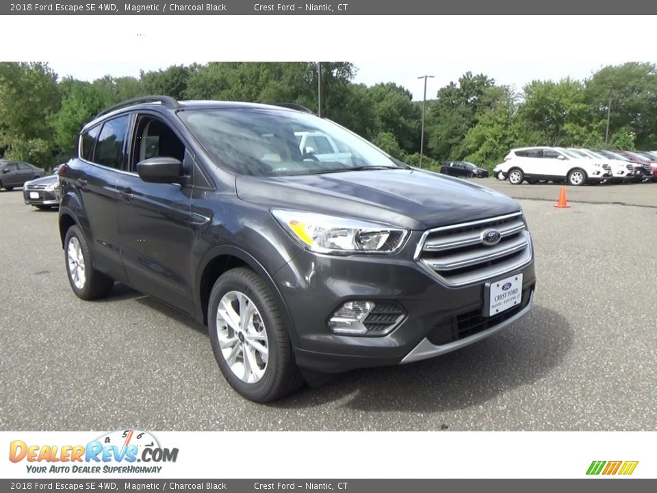 2018 Ford Escape SE 4WD Magnetic / Charcoal Black Photo #1