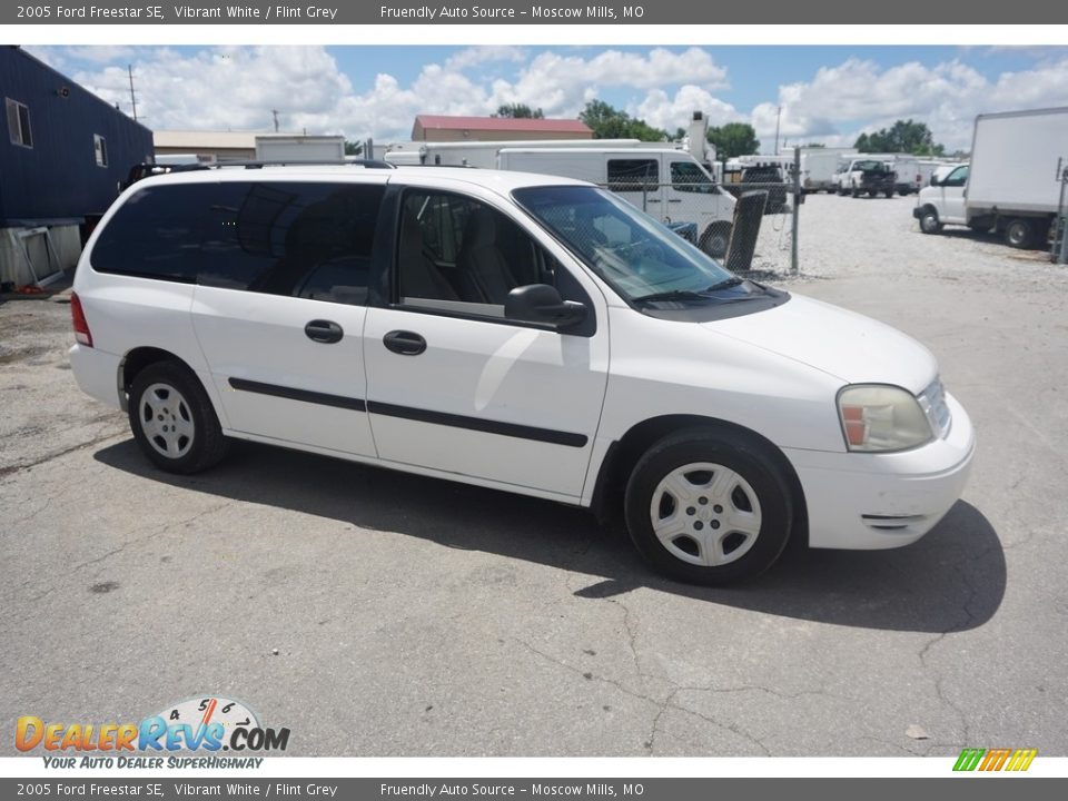 2005 Ford Freestar SE Vibrant White / Flint Grey Photo #5