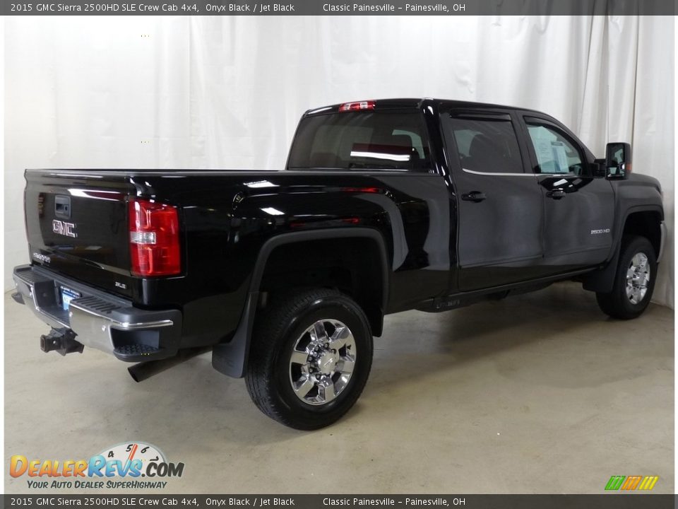 2015 GMC Sierra 2500HD SLE Crew Cab 4x4 Onyx Black / Jet Black Photo #2