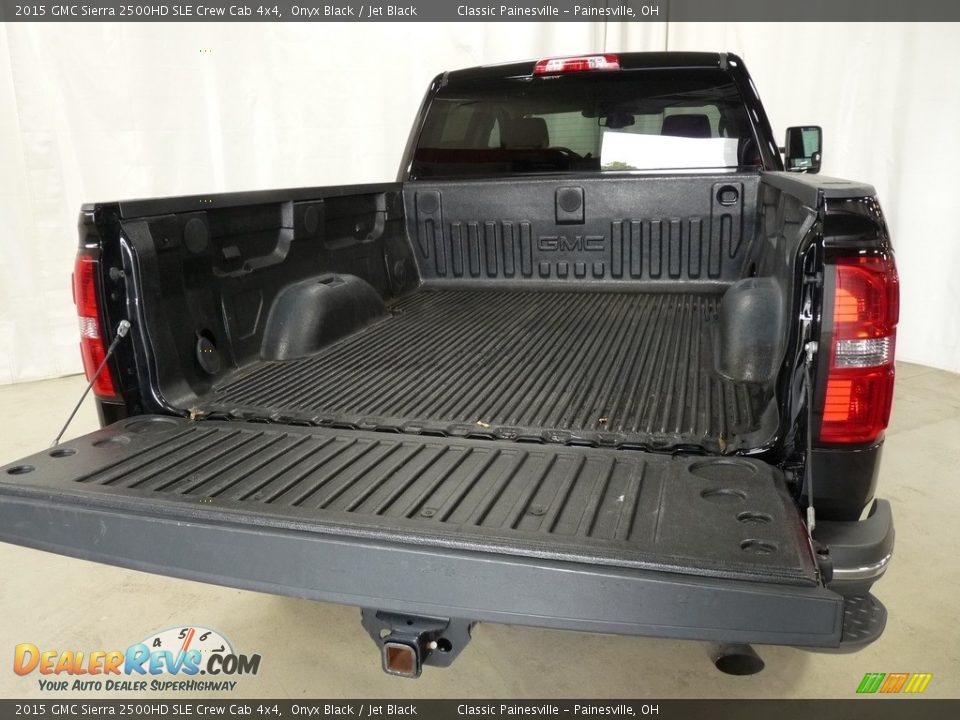 2015 GMC Sierra 2500HD SLE Crew Cab 4x4 Onyx Black / Jet Black Photo #9