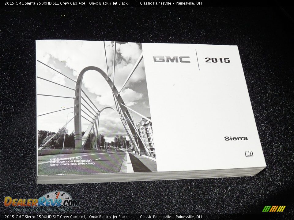 2015 GMC Sierra 2500HD SLE Crew Cab 4x4 Onyx Black / Jet Black Photo #15