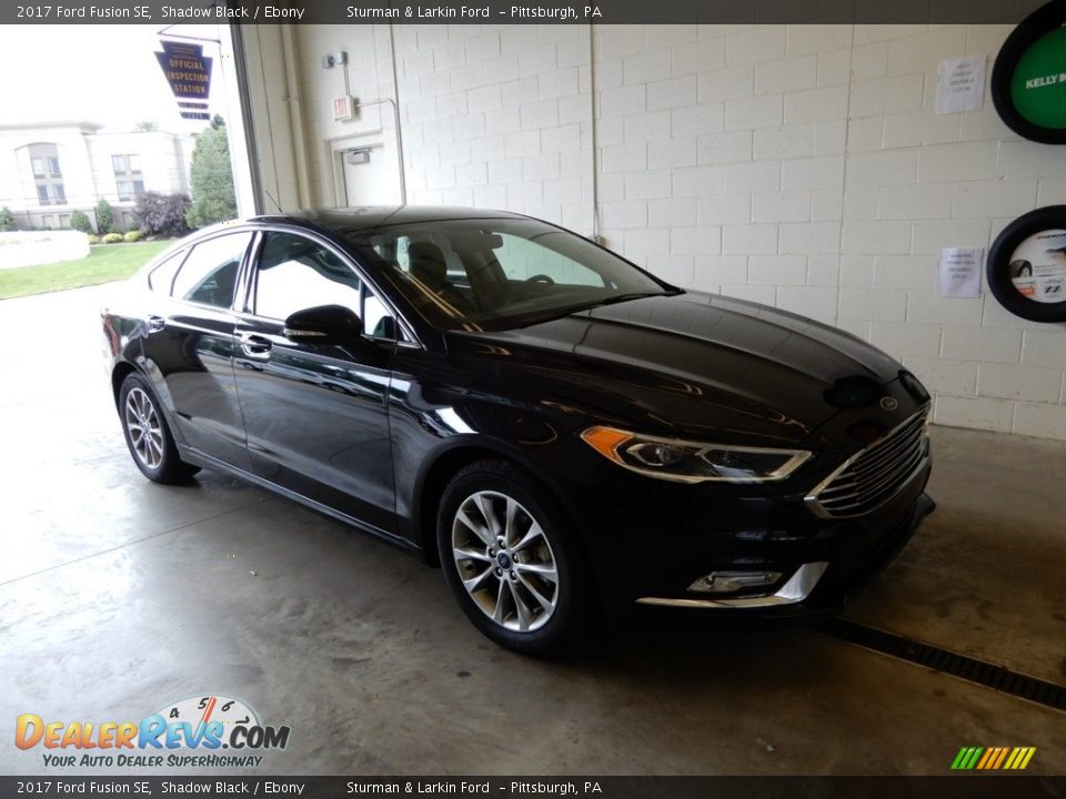 2017 Ford Fusion SE Shadow Black / Ebony Photo #1