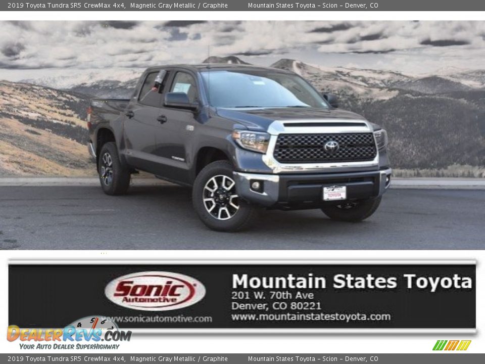 2019 Toyota Tundra SR5 CrewMax 4x4 Magnetic Gray Metallic / Graphite Photo #1