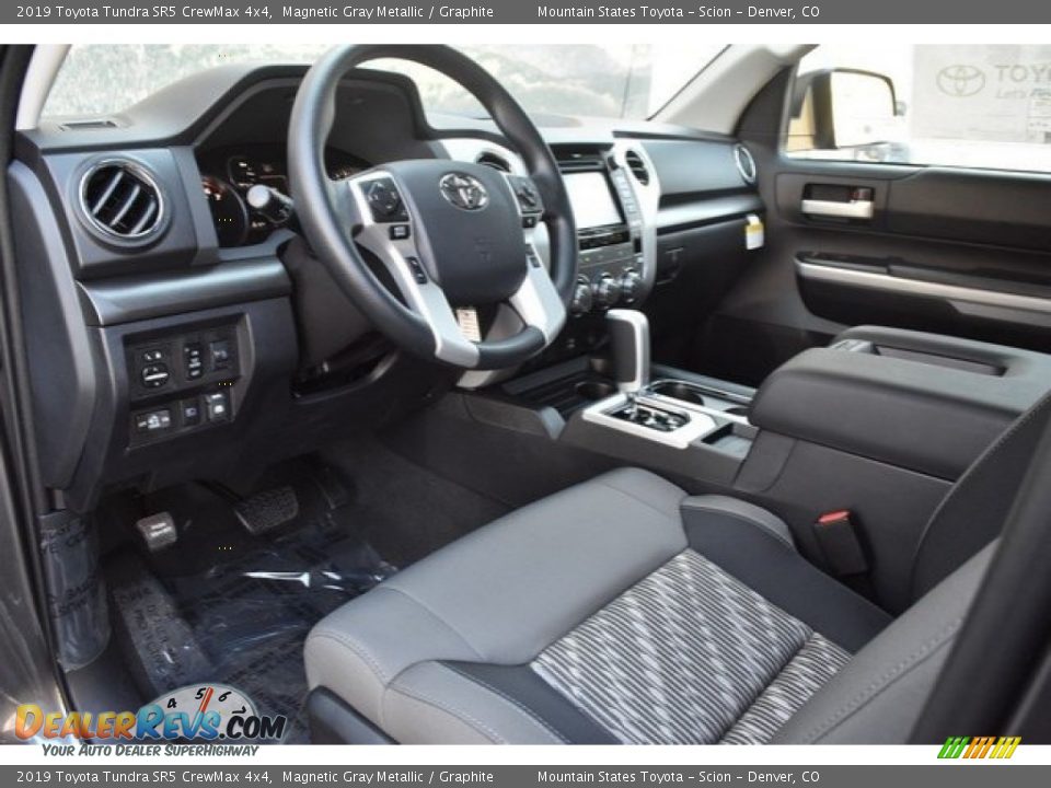 2019 Toyota Tundra SR5 CrewMax 4x4 Magnetic Gray Metallic / Graphite Photo #5
