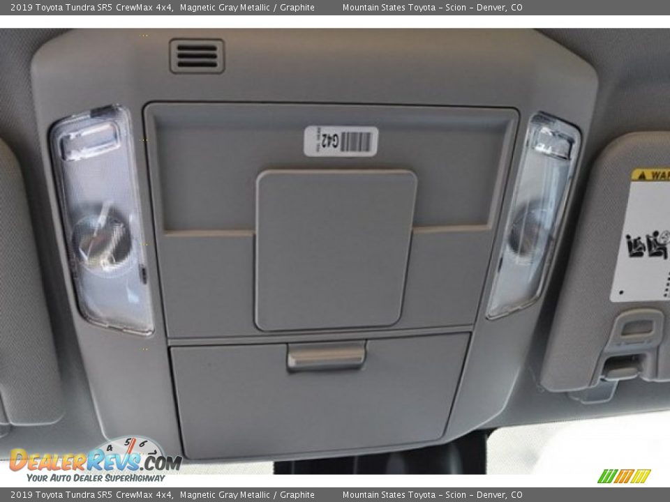 2019 Toyota Tundra SR5 CrewMax 4x4 Magnetic Gray Metallic / Graphite Photo #9