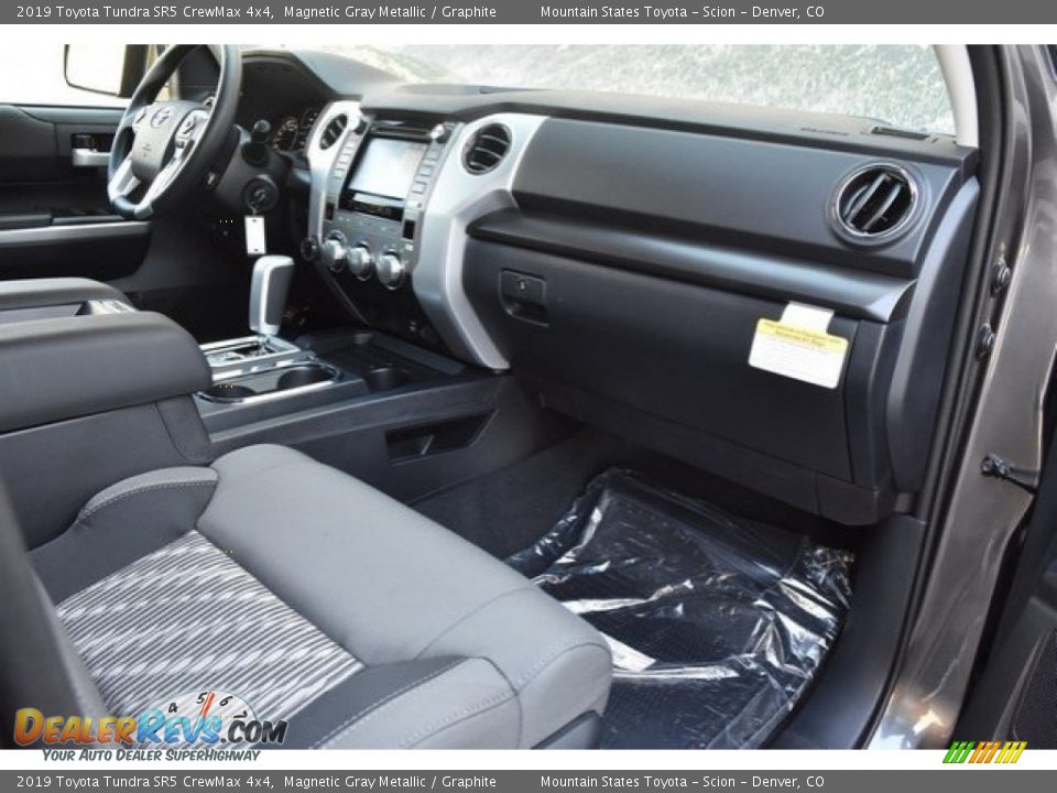 2019 Toyota Tundra SR5 CrewMax 4x4 Magnetic Gray Metallic / Graphite Photo #11