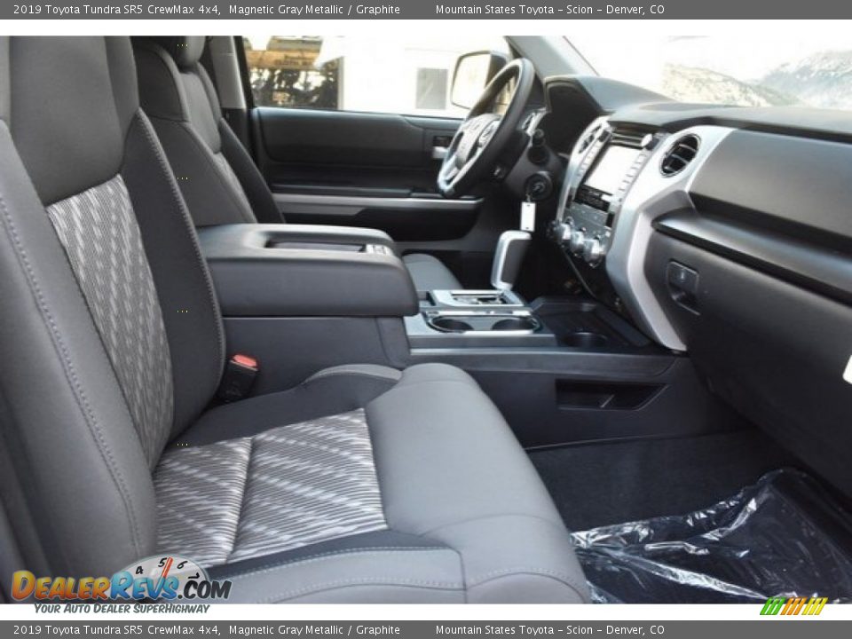 2019 Toyota Tundra SR5 CrewMax 4x4 Magnetic Gray Metallic / Graphite Photo #12