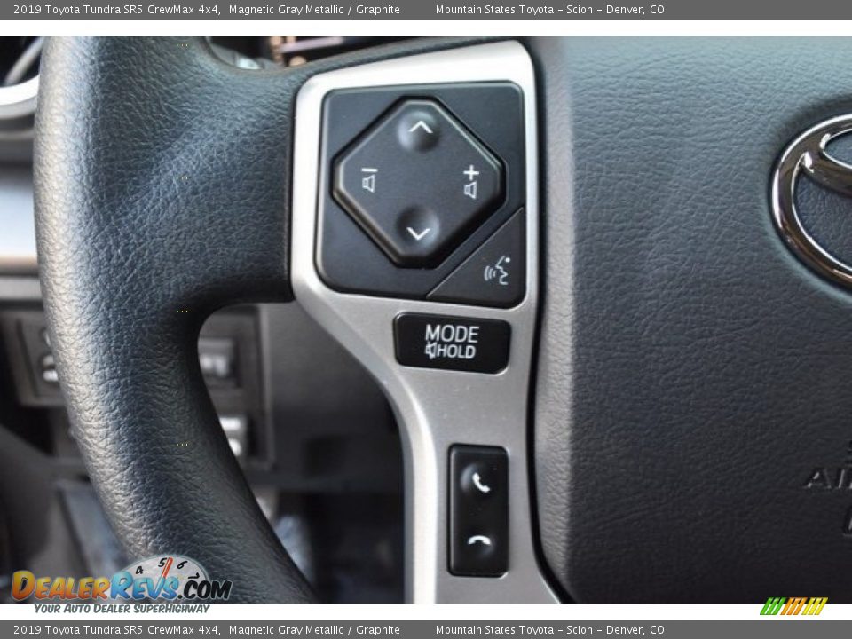 2019 Toyota Tundra SR5 CrewMax 4x4 Magnetic Gray Metallic / Graphite Photo #26